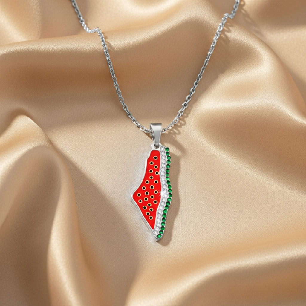 Barakah Palestine Watermelon Necklace