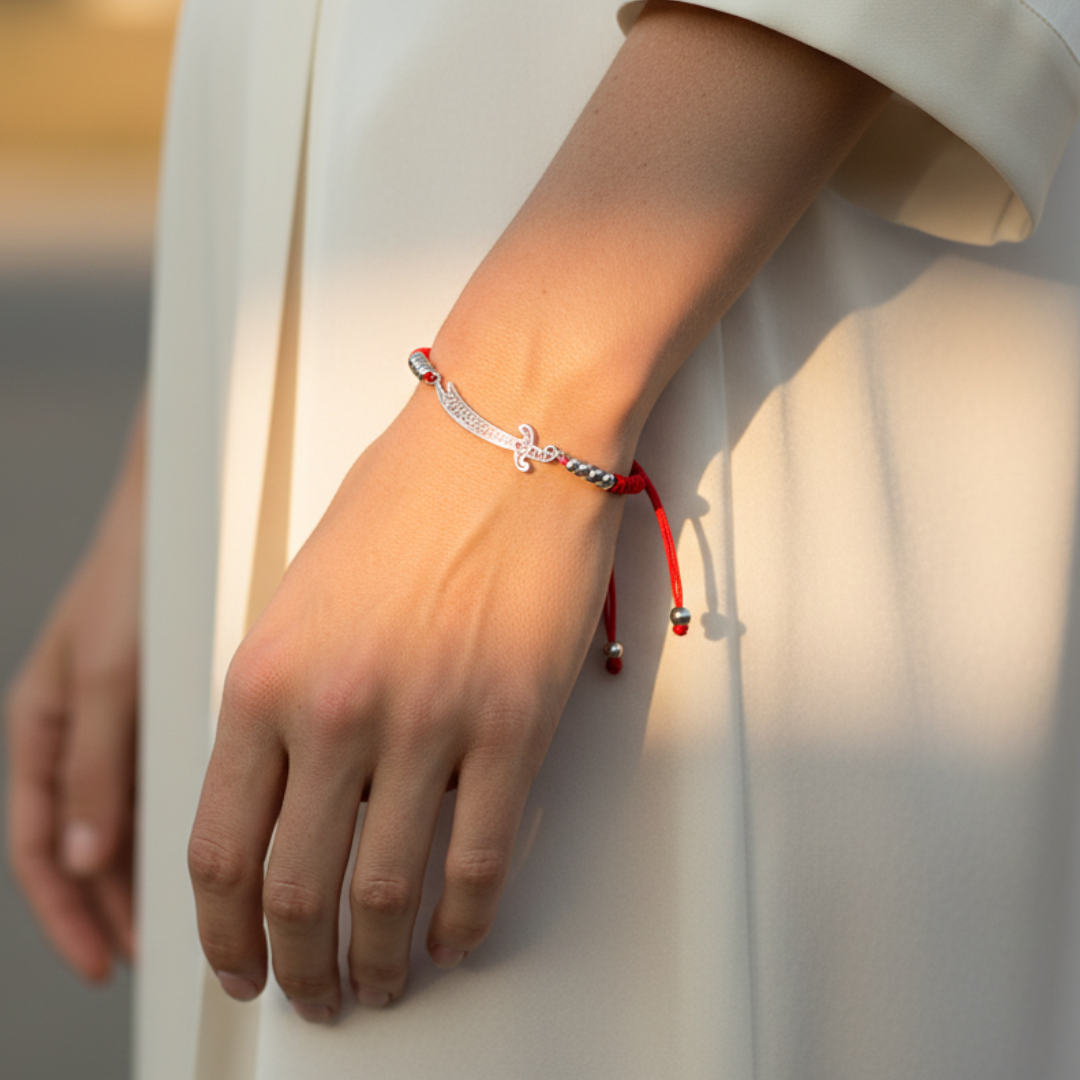Barakah Zulfiqar Red Bracelet