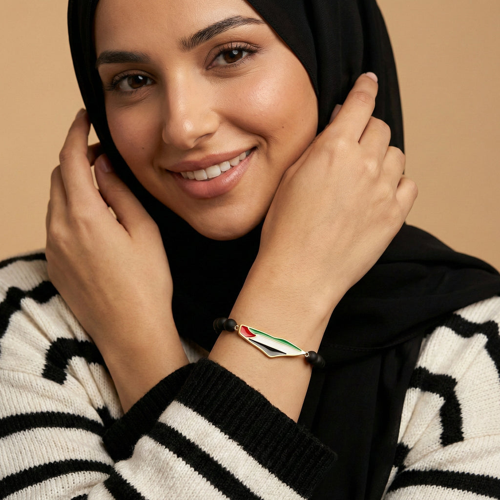 Barakah Palestine Bead Bracelet