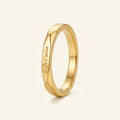 Love Script Band Ring