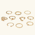 Barakah Layali Moonlight Ring Set