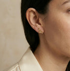 Barakah Sakinah Leaf Earrings