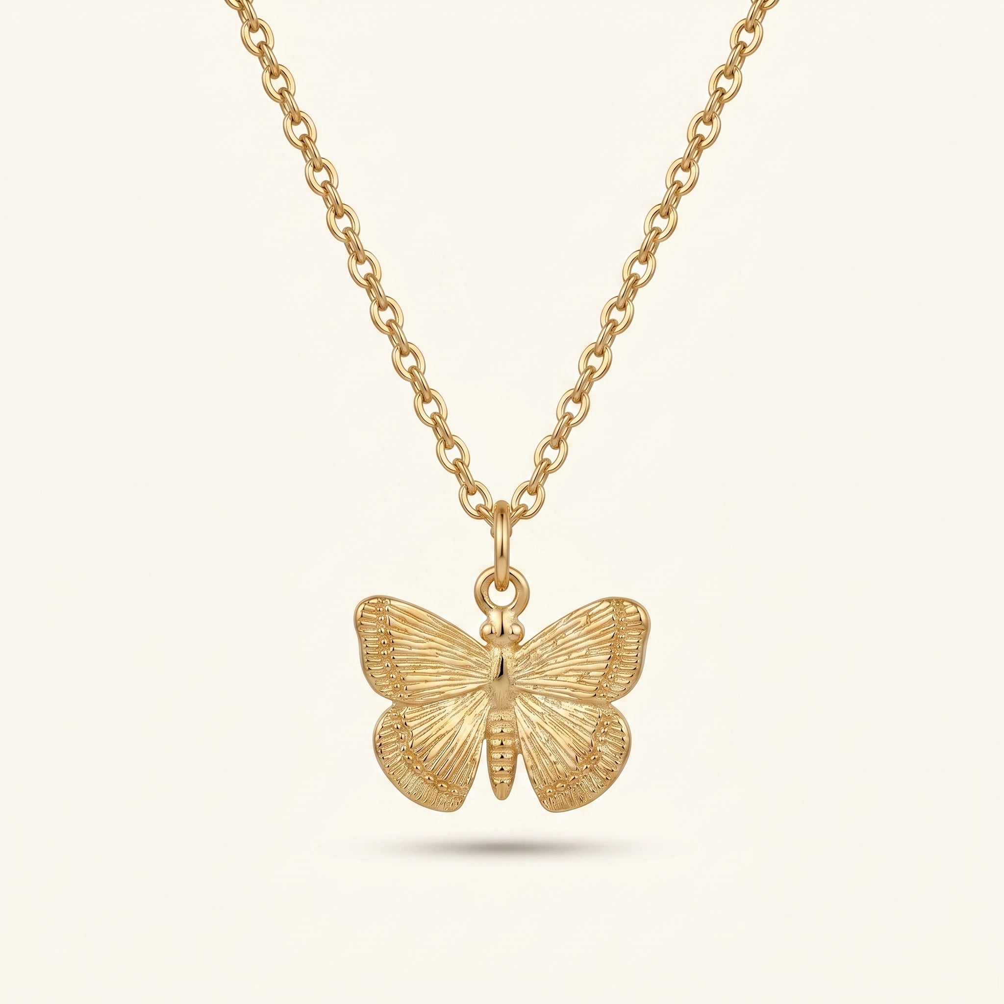 Butterfly Pendant Necklace