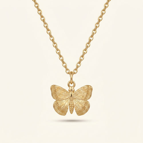 Butterfly Pendant Necklace