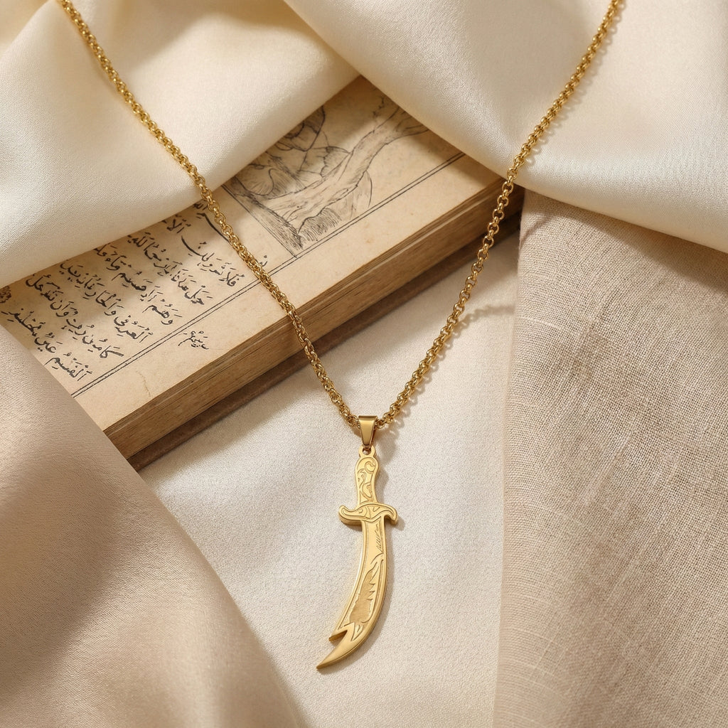 Barakah Lion's Blade Necklace