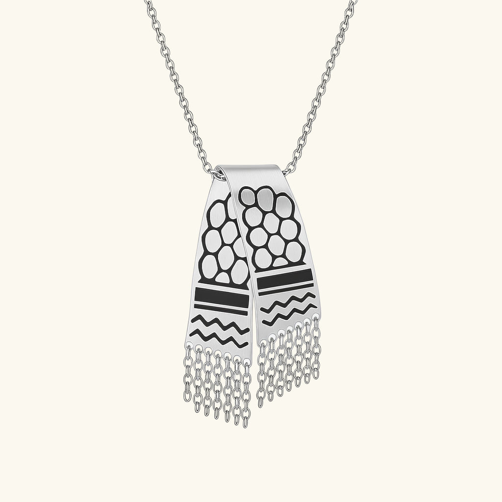Barakah Classic Keffiyeh Necklace