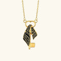 Barakah Keffiyeh Key Necklace