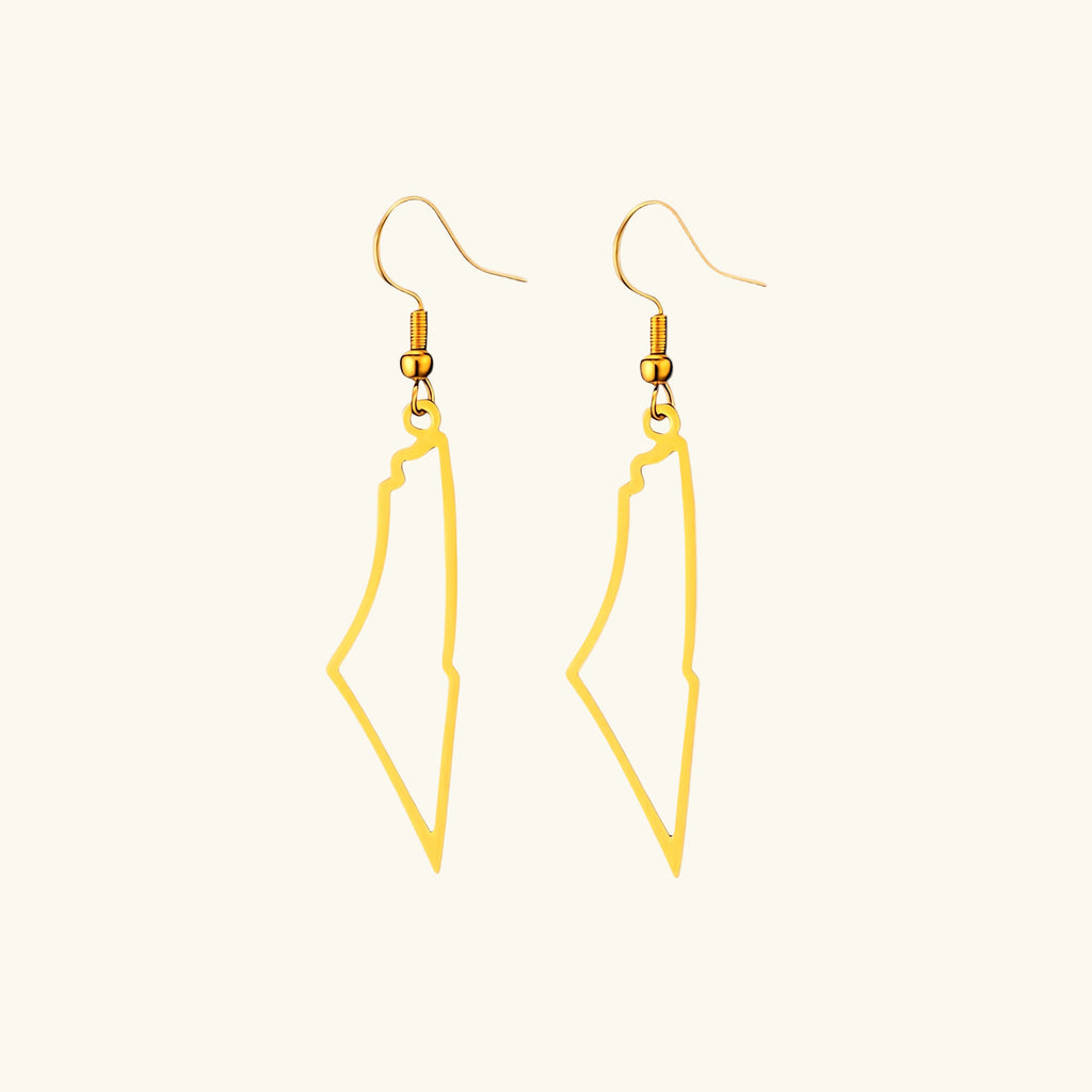 Barakah Palestine Outline Earrings
