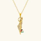 Barakah Palestine Key Necklace