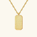 Ayatul Kursi Tag Necklace