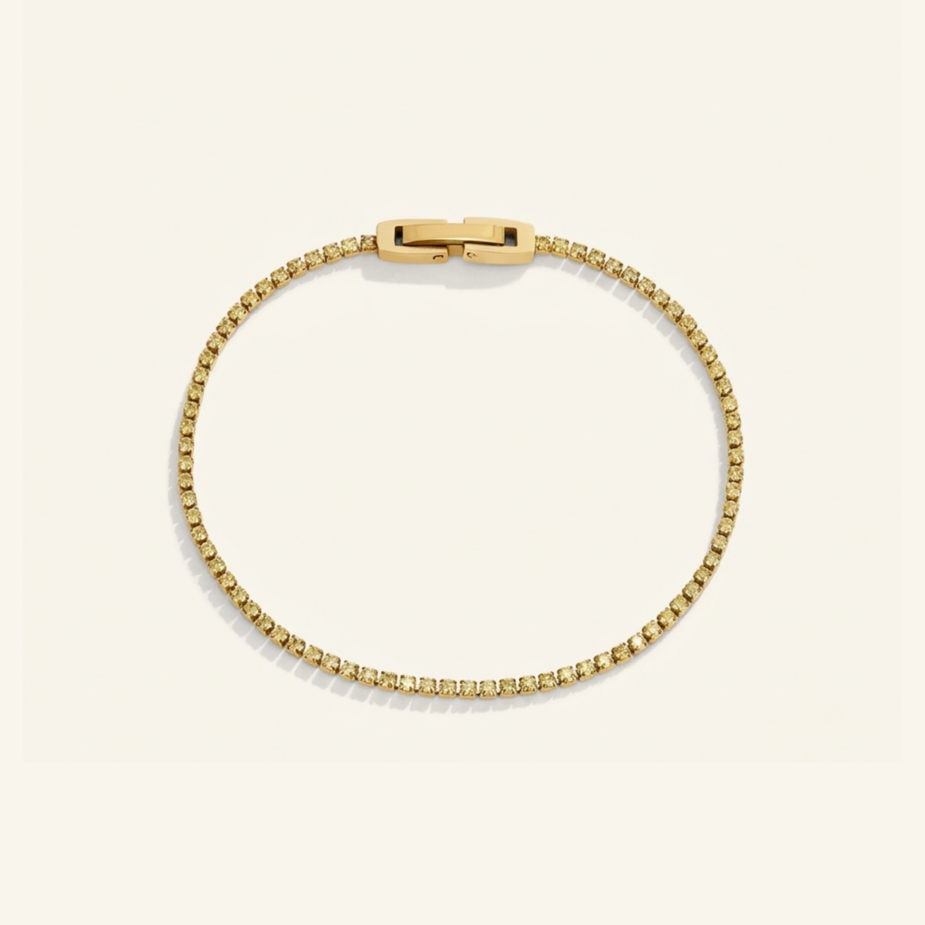 Keana Peridot Crystal Bracelet