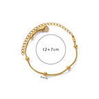 Barakah Sakinah Gold Bracelet
